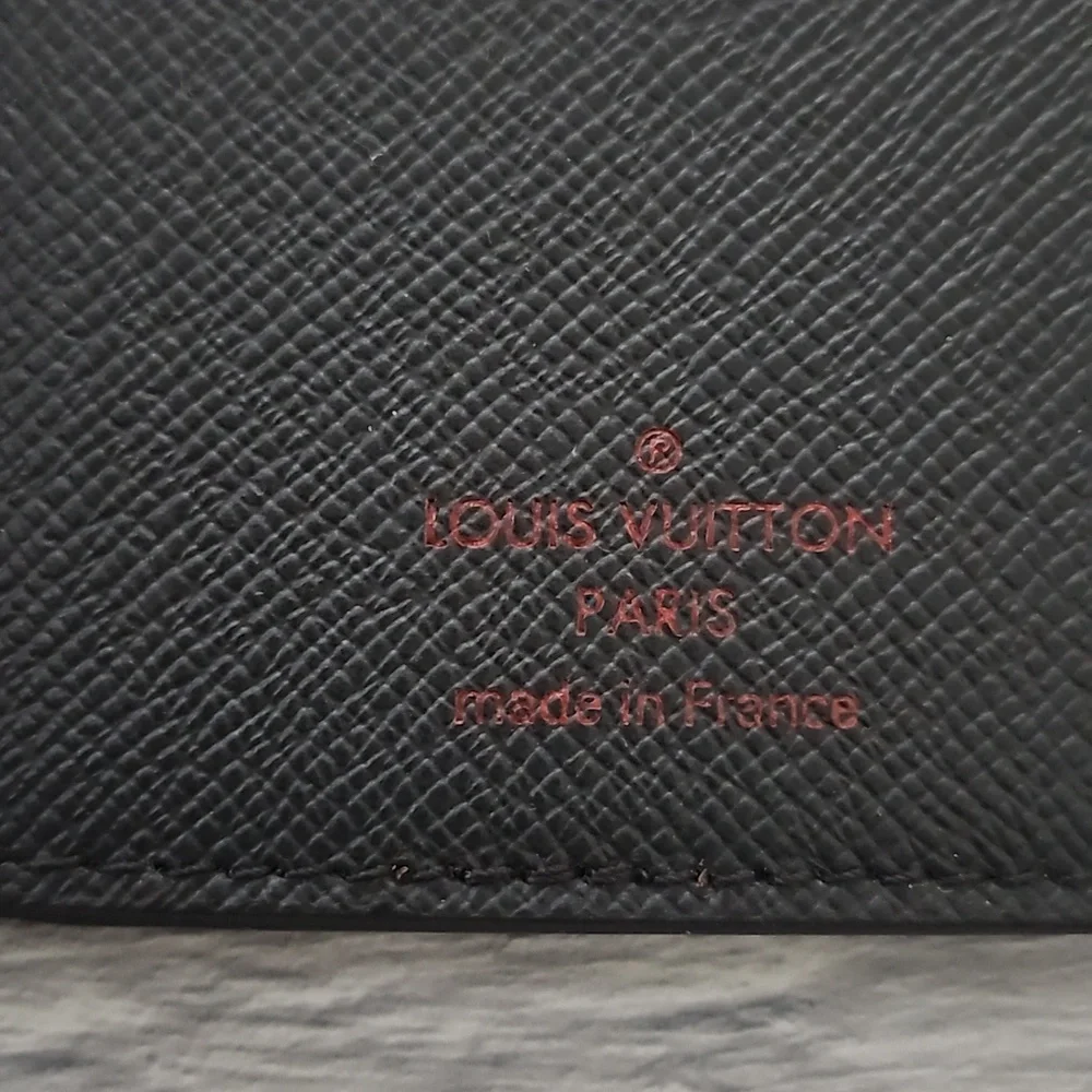 AUTHENTIC Louis Vuitton Pocket Organizer in Damier Ebene - Picture 5 of 12